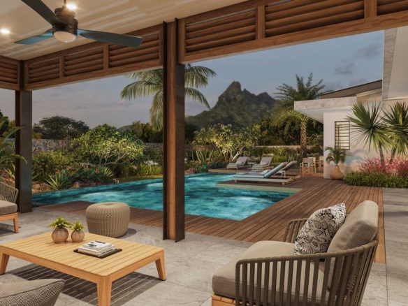 Villa 5 chambres à vendre à Tamarin, île Maurice, proposée par Ohana Heritage Group pour un investissement haut de gamme
